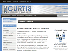Tablet Screenshot of curtisbp.com